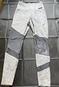 Victoria's Secret Pink Ultimate High Waist Mesh Legging Marl Gray Med - Picture 1 of 10