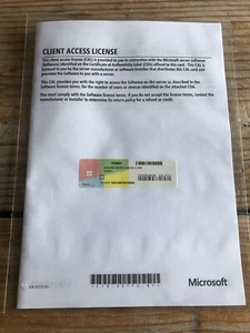 Windows Server 2016 Erweiterungslizenz für 5 Benutzter mit MwSt-Rechnung. - Bild 1 von 2