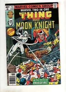 Marvel Two-In-One #52 EARLY Pre- MOON KNIGHT #1 & 1ST APP CROSSFIRE! VF/NM 9.0! - Picture 1 of 2