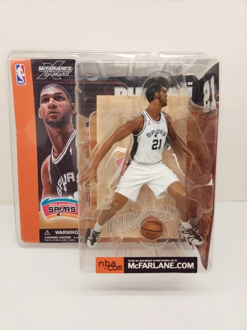 Tim Duncan Action Figure Variant NBA Series 1 New McFarlane Sports Amricons Cover