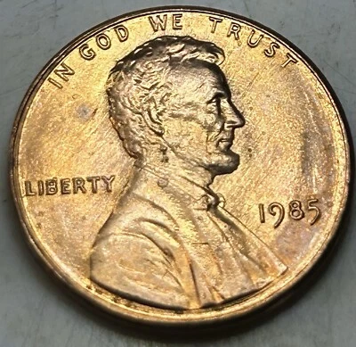 1985 Lincoln Memorial Cent  Error - Item 11 - Image 1 of 4