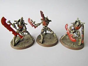 A14 WARHAMMER 40K NECRONS ARMY  - SKORPEKH DESTROYERS X 3 PAINTED - Picture 1 of 5