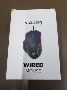 Victsing Wired RGB Gaming Mouse Optical Sensor Programmable Buttons PC322A - Picture 1 of 10