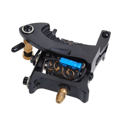 Tattoo Coils Machine 10 Wrap for Tattooing Liner Shader Lightweight Black Y26 - Image 1 of 4