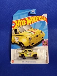 New Hot Wheels Yellow 🟡 60's Fiat 5000 Modificado Compact Kings Rare 🔥🔥🔥 - Picture 1 of 1