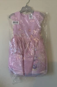 New With Tags Disney Toddler Girls Size 2 Minnie Mouse Dress Pink & Blue Sequins - Picture 1 of 8