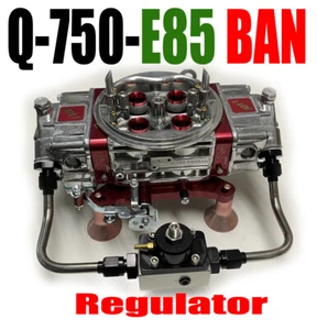 QUICK FUEL Q-750-E85BAN Anular Mech Blow Thru Con 30-1803QFT Feed Line Combo - Picture 1 of 3