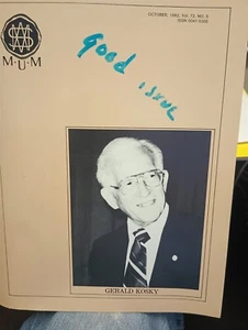 Gerald Kosky MUM Society of American Magicians Magazine Issue 1982 - Picture 1 of 1