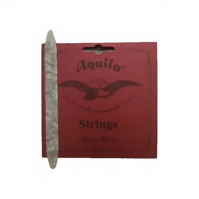 Aquila Oud strings IRAQI tuning with pearl White pick. - Image 1 of 3