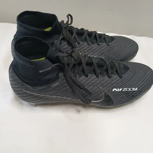 Nike Zoom Superfly 9 Elite FG Smokey Grey Soccer Cleat DJ4977-001 Men Size 6.5 - Picture 1 of 8