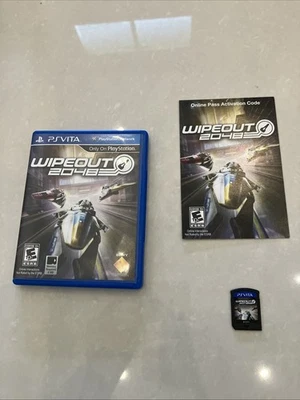 Wipeout 2048 for Sony PlayStation Vita CIB Complete W Insert.  Tested & Working! - Image 1 of 4