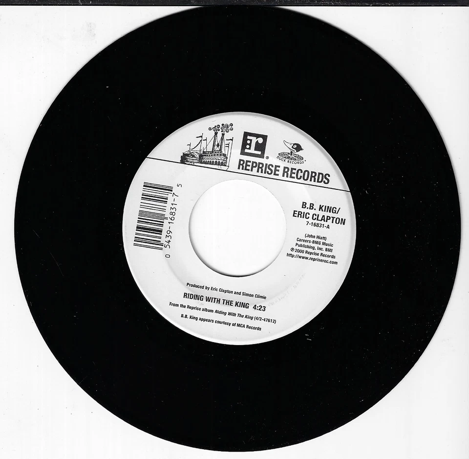 B.B. ВИНИЛ KING/ERIC CLAPTON RIDE WITH THE KING/KEY TO THE HIGHWAY 45 ОБ/МИН - Изображение 1 из 1