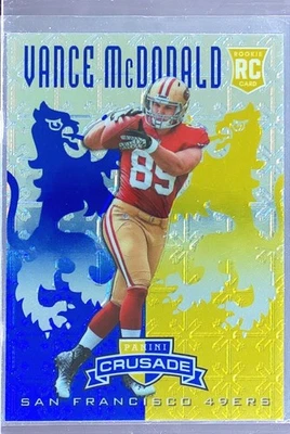 2013 Panini Rookies & Stars Vance McDonald RC #39 49ers Rookie Crusade - Image 1 of 2