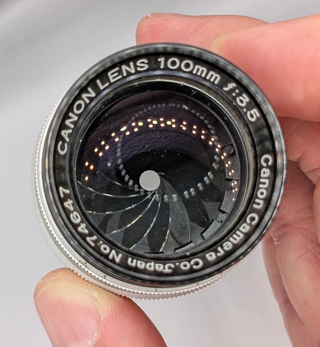 Canon f/3.5 Camera Lenses 100mm Focal for sale | eBay