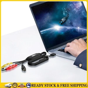 USB Video Capture Card VHS VCR TV DVD USB To AV Video Capture Adapter for /PC ~ - Afbeelding 1 van 18