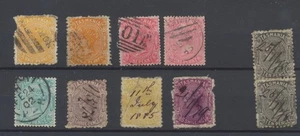 Tasmania Stamps 1870-1890 0.5d to 5/- Used Selection - see description - Picture 1 of 2