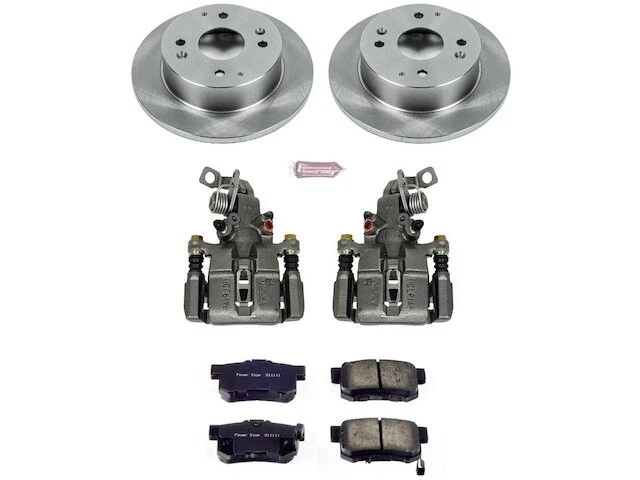 Kit de pastillas de freno trasero y rotor para Honda Accord 1991-1997 1992 1993 1994 XT397RN Foto 1 de 1