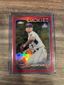 Cade Horton 2024 Topps Pro debut cromo Ted refractor/5 SP #PDC74 Cubs - Imagen 1 de 2
