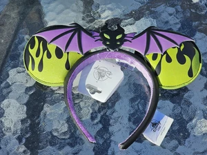 Disney Parks Maleficent Dragon Sleeping Beauty Minnie Mouse EarS Headband 2024 - Imagen 1 de 1