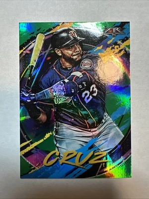 2020 TOPPS FIRE NELSON CRUZ GREEN /199 #147 - Image 1 of 2