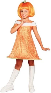 RUBIE'S DELUXE FRUITY LICIOUS PUMPKIN SPICE CHILD COSTUME SIZE SMALL 18865 - Picture 1 of 1