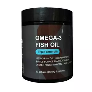 Deep Sea Fish Oil Omega3-6-9 1250mg 60pcs Fish Oil Soft Capsules`- - Picture 1 of 10