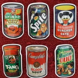 50 Stück Snack Essen Aufkleber Marke Spoof Sticker Pack Vinyl Lustig Humor Aufkleber - Bild 1 von 10