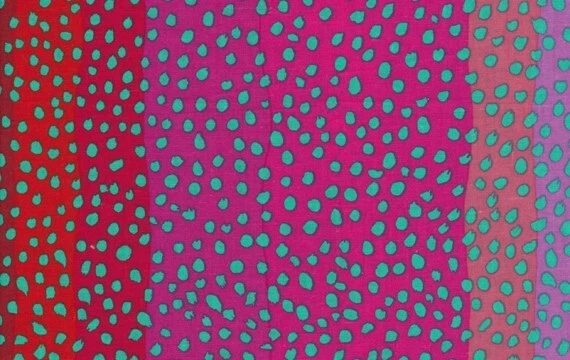 KAFFE FASSETT OMBRE RED GP117       1/2 yard     original issue - Image 1 of 1