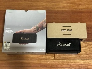 Brand New Marshall Emberton Wireless Bluetooth Speaker IPX7 | Black & Brass - Picture 1 of 5