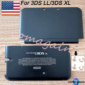Front + Back Housing Shell Case Cover Replace For Nintendo 3DS XL/LL Old Console - Afbeelding 1 van 8