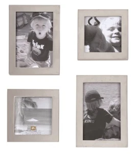 Click & Fix DIY Bilderrahmen 4er Set silber Galerie - Bild 1 von 3