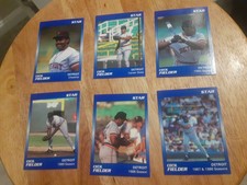 1990 Star Company Cecil Fielder Complete Set (1-11)