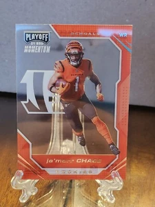 2021 Panini Chronicles - Playoff Momentum Rookies #PMR-5 Ja'Marr Chase (RC) - Picture 1 of 2