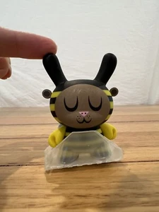 Kidrobot 3" Dunny GOOD LUCK Series 9 - AMANDA VISSELL "BUMBLEBEE" Vinyl With BOX - Picture 1 of 5