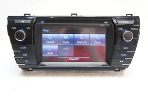 Toyota Corolla 2014 - CD/AM/FM pantalla táctil 100149 86140-02050 OEM *A9582 - Imagen 1 de 13