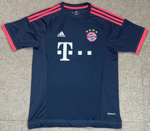 Adidas Climacool FC Bayern Munchen T-Mobile #9 Lewandowski Soccer Jersey Size M Cover