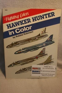 Hawker Hunter in Fighting Colors Squadron Signal Book 6506 VGC - Picture 1 of 4