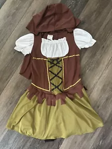 Costume Halloween Ragazza Sweetheart Robin Hood Grande (10-12) - Foto 1 di 4