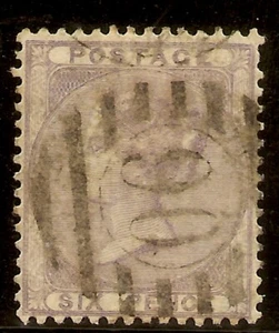 INGLATERRA YVERT 19 (º) 6 peniques violeta 1855/1857 NL1572 - Bild 1 von 4