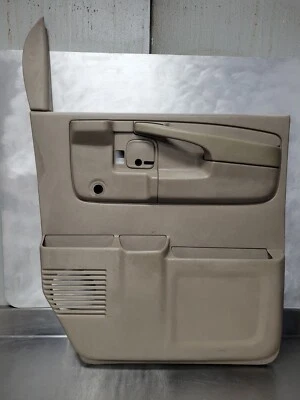 03-15 Chevrolet Express GMC Savana Right Front Door Trim Panel Neutral/ Beige - Image 1 of 4