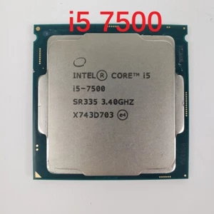 Intel Core i5-7500 3.40GHz Quad-Core Desktop CPU Processor SR335 - Picture 1 of 4