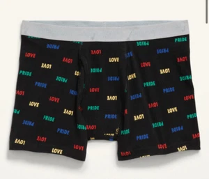 "Calzoncillos boxer Old Navy lavados suaves para hombre 4,5"" entrepierna Pride talla XL 40-42"" NUEVOS CON ETIQUETAS - Imagen 1 de 8