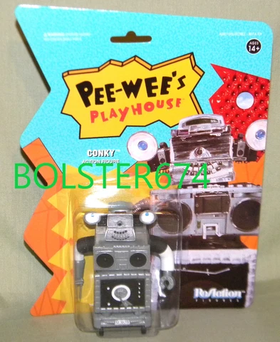 CONKY 2000 ReAction Super7 Pee-Wees Playhouse Retro 3.75" Figure 2020 Cover