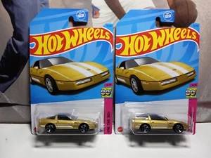 Hot Wheels 2023 HW: The '80s 6/10 Gold '84 Corvette - Picture 1 of 7
