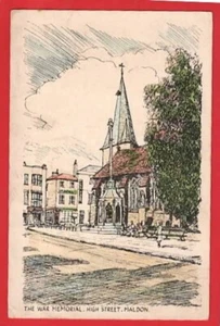 ESSEX. MALDON. HIGH ST WAR MEMORIAL pu 1953 - Picture 1 of 1