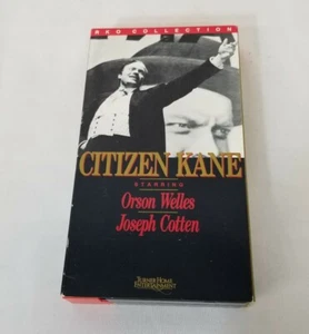 Citizen Kane Orson Welles, Joseph Cotten 1941/1988 VHS RKO Collection - Picture 1 of 3