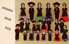 Lancaster PA Amish Mennonite Miniature Dolls Modesty Clothing Vtg Postcard T4