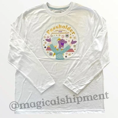 NWT! 2025 Disney Parks Festival Of The Holidays Passholder Figment Shirt | XL - Image 1 of 4