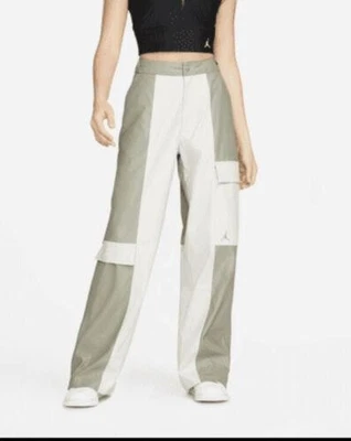 Nike Jordan женщин XL Luxe искусственной кожи грузовой брюки высоты Jumpman кости $120 - Изображение 1 из 4