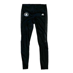 Adidas Boston Marathon Leggings Damen Gr. Small Mesh Detail Ankle Zip Taschen - Bild 1 von 13